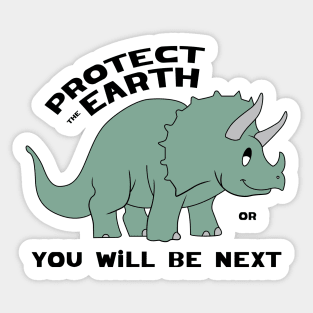 Protect The Earth Sticker